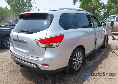 2013 Nissan Pathfinder Sl из США, поврежденный, VIN 5N1AR2MM0DC648134